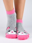Dívčí ponožky Noviti SF006 Girl Froté ABS 23-34 mix barev-mix designu 27-30
