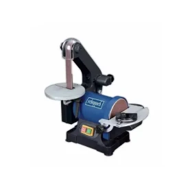 Scheppach BTS 700 / Kombinovaná bruska / pásová a kotoučová / 250W / 13.6m/s / 2850 ot-min / 125mm kotouč / 230V (4903304901)