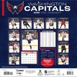 JF Turner Kalendář Washington Capitals NHL 2026 Wall Calendar