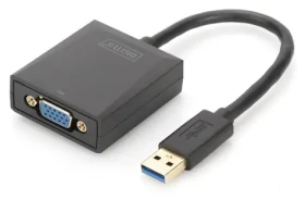 Digitus USB 3.0 na VGA černá / Adaptér / 1920 × 1080 px (DA-70840)