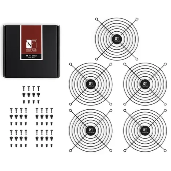 Noctua NA-FG1-14 Sx5 (5ks) černá / Mřížka pro ventilátor / 140 mm (NA-FG1-14 SX5)