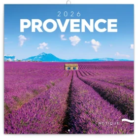 NOTIQUE Poznámkový kalendář Provence 2026 - Západní / 30 x 30 cm (PGP-35160-Z)