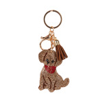 Štrasová klíčenka - Pejsek - Albi