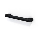Příslušenství úchytka rozteč 22,4 cm Naturel Ratio 24,8x1,2x2,5 cm černá mat UCHRE224CM UCHRE224CM
