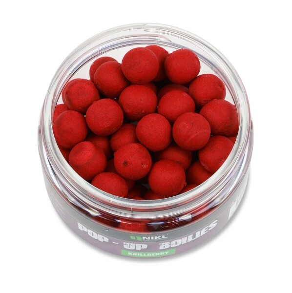 Nikl Plovoucí boilies 10mm 20g - KrillBerry - bordo,Nikl Plovoucí boilies 10mm 20g - KrillBerry - bordo