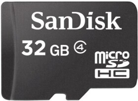 SanDisk micro SDHC karta 32GB bez adaptéru (104374)