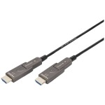 Digitus kabelový adaptér DisplayPort DP - HDMI typu A M - M 1.0 m / s blokováním DP 1.2 HDMI 2.0 / 4K / 60Hz / CE / bl (AK-340303-010-S)