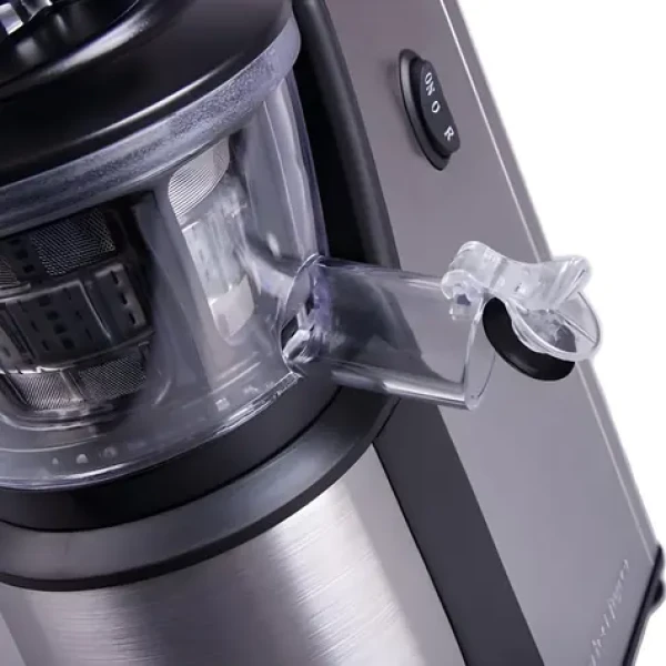 Eldom PJ400 stříbrná / Odstředivý odšťavňovač / 400 W / 80 ot/min / nádoba 1 l (PJ400)