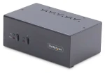 StarTech P2DD46A2 černá / KVM přepínač / 2× PC / Dual-head / DisplayPort / 4K / USB (P2DD46A2-KVM-SWITCH)
