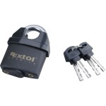 EXTOL PREMIUM 8857760 Zámek visací bezpečnostní, voděodolný, 60mm, 4 kl.