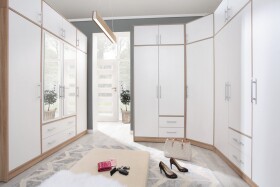 FRONTI Sestava SMART A dub sonoma + bíly lux
