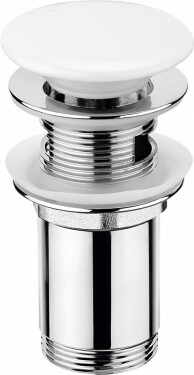 DEANTE - Click - clack bílá - Umyvadlový a bidetový KLIK - KLAK, kovový - ceramic NHC_C10U