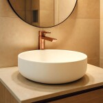 REA - Umyvadlová baterie ARGUS COPPER BRUSH vysoká REA-B3006
