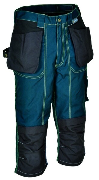 Pracovní kalhoty 3/4 Cofra GRONINGA modrá velikost 56 (CAGRONINGA_02_56-B)