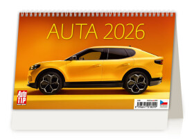 Stolní kalendář 2026 Helma - Auta