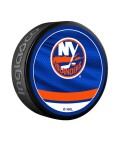Inglasco / Sherwood Puk New York Islanders NHL Reverse Retro Jersey Souvenir Collector Hockey Puck