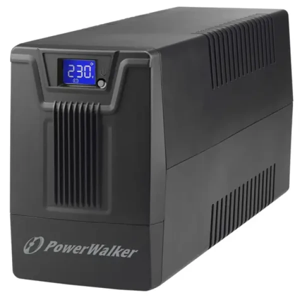 PowerWalker VI 600 SCL / záložní zdroj UPS / 600 VA / 360 W / 2x Typ F (CEE 7/3) / USB (10121139)