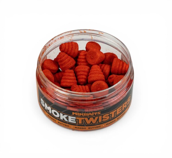 Mikbaits Boilies Smoke Twisters 12mm 100ml - Mango Butyric,Mikbaits Boilies Smoke Twisters 12mm 100ml - Mango Butyric