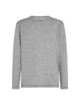 Pánské merino triko dlouhý rukáv ICEBREAKER Mens Merino 150 Lodge LS Tee, Metro Heather velikost: M