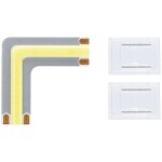 Paulmann 71126 rohový konektor 90°, 24 V, (d x š x v) 30 x 10 x 1.6 mm, 1 ks