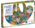 DJECO Obrysové puzzle Lenochod