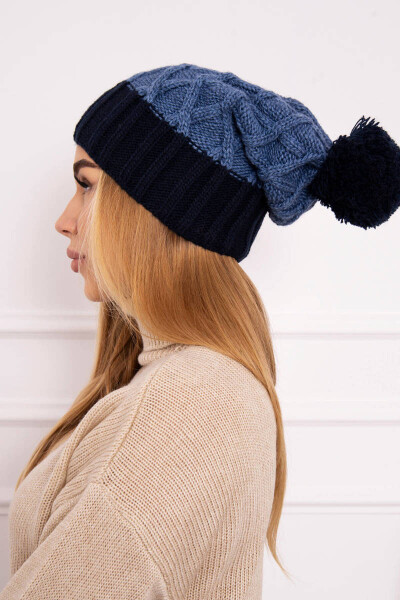 Milano fleecová čepice K203 denim+blue UNI