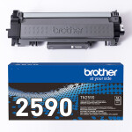 Toner Brother TN-2590, černý (TN2590) 1.200 stran - originál