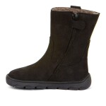 Dívčí zimní barefoot kozačky ZERU TEX BOOT Black, Froddo, G3160242-1, černá - 28
