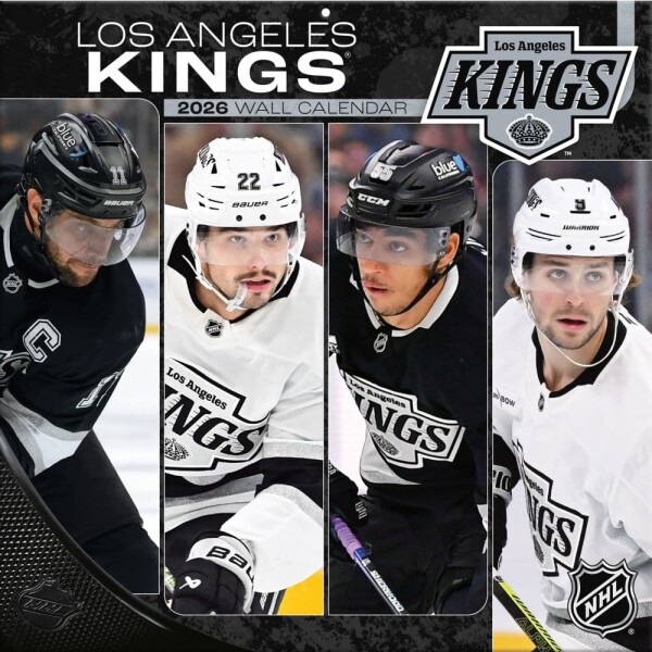 JF Turner Kalendář Los Angeles Kings NHL 2026 Wall Calendar