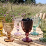 Chic Antique Sklenice na víno Saint-Émilion 250 ml žlutá, multi barva, sklo