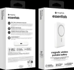 ZAGG Essentials Snap+ Powerstation bílá / Powerbanka / MagSafe / Qi2 / 15W / 10000mAh (401115583)