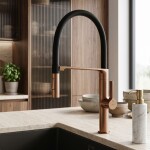 REA - Kuchyňská baterie Lago Brush Copper REA-B9337