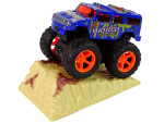 Mamido Kovové autíčko Monster Truck s rampou