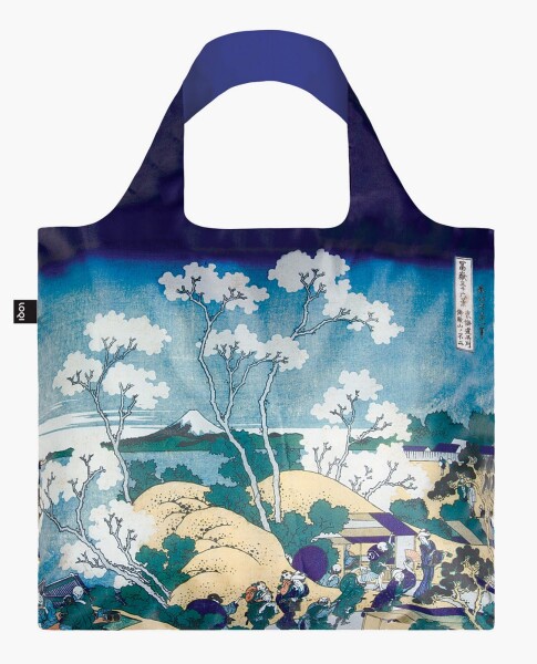 Skládací nákupní taška LOQI HOKUSAI Mt. Fuji from Gotenyama