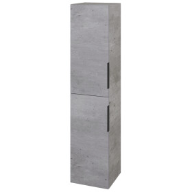 Dřevojas - Vysoká skříň DOS SVD2 35 - D01 Beton / Úchytka T07 / D01 Beton / Levé 62807I