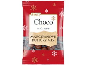 Marcipánové kuličky v čokoládě 80g POEX (ZÁRUKA 7/24)