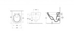 VILLEROY & BOCH - Architectura Závěsné WC, DirectFlush, TwistFlush, alpská bílá 4687C001