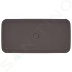 IDEAL STANDARD - Ipalyss Umyvadlo na desku, 800x400 mm, bez přepadu, slate grey E1391V5