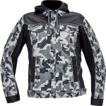 CRV Cerva Cerva Neurum Camouflage Montérková bunda s kapucí antracitová