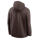 Nike Pánská mikina San Diego Padres MLB Alternate Logo Club Fleece Hoodie Velikost: S