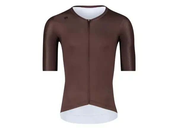 Force Mild pánský dres krátký rukáv hnědá vel. M