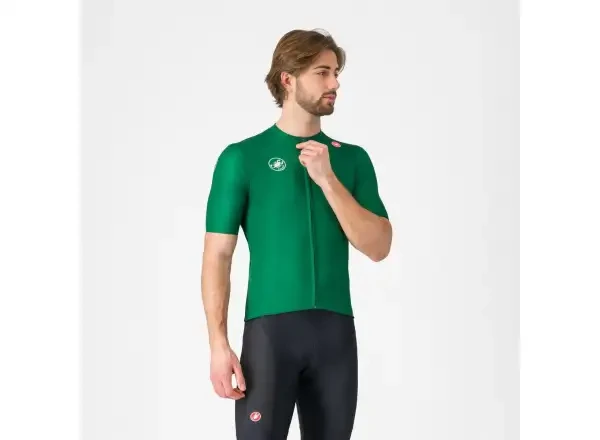 Castelli Vintage Giro d'Italia pánský dres krátký rukáv Verde Verdeggiante vel. M