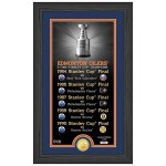 Obraz Edmonton Oilers NHL Stanley Cup Legacy Bronze Coin