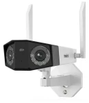 Reolink Duo Series W730 bílá / Venkovní IP kamera / 4608 x 1728 / 180° / IP66 / 2,4+5 GHz Wi-Fi / mikrofon repro (WCDUOB4K02W)