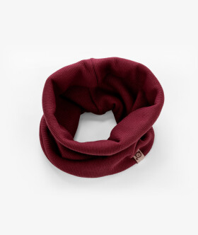 Iltom Snood Ribbed 24 Maroon