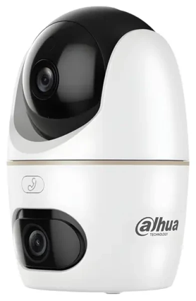 Dahua H3D-3F bílá / IP kamera / duální / vnitřní / Wi-Fi / 3+3 Mpix / objektiv 3,6mm / H.265 / IR 30m (IPC-H3DP-3F-0360B)