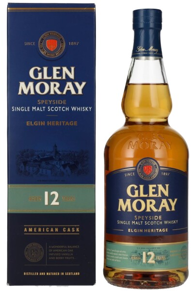 Glen Moray Elgin Heritage Whisky 12y 40% 0,7 l (tuba)