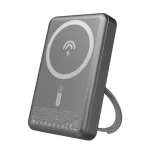 Dudao K28 10000mAh šedá / Powerbanka / MagSafe s pouzdrem a stojánkem / 22.5W (188196)
