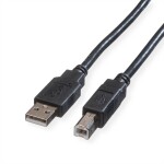 Delock USB 2.0 prodlužovací kabel plochý zahnutý [1x USB 2.0 zástrčka A - 1x USB 2.0 zásuvka A] 1.00 m černá oboustranně zapoji