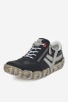 Tenisky Rieker L0363-00 Přírodní kůže (useň) - Lícová